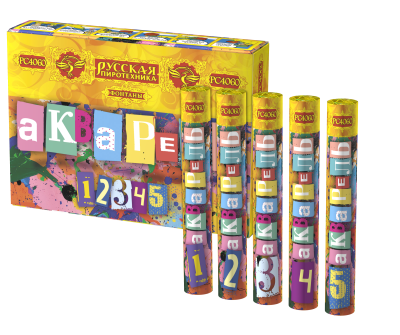 Акварель Фонтан пиротехнический купить в Рыбинске | rybinsk.salutsklad.ru