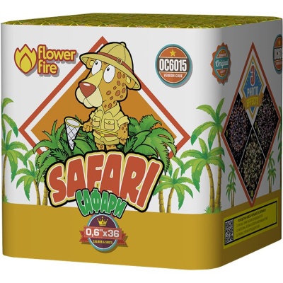 Сафари Батарея салютов купить в Рыбинске | rybinsk.salutsklad.ru