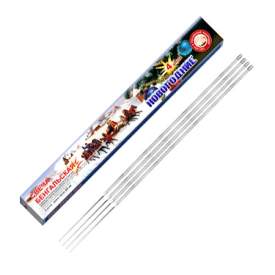 Новогодние 300-4 мм. Бенгальские огни купить в Рыбинске | rybinsk.salutsklad.ru