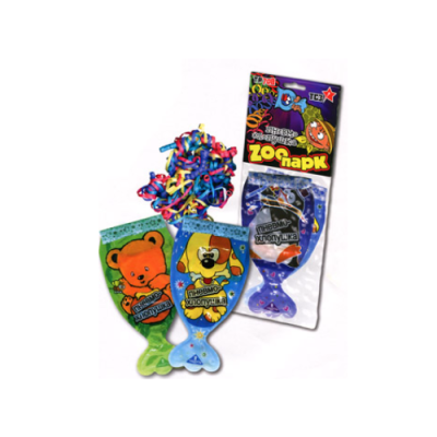 Зоопарк ТСЗ Надувная хлопушка купить в Рыбинске | rybinsk.salutsklad.ru