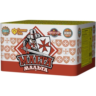 Мальта Батарея салютов купить в Рыбинске | rybinsk.salutsklad.ru