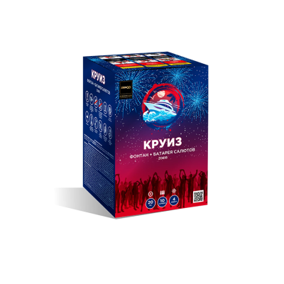 Круиз Фонтан фейерверк купить в Рыбинске | rybinsk.salutsklad.ru