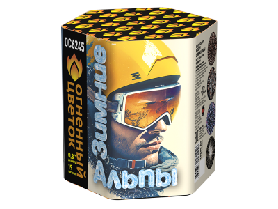 Зимние Альпы Батарея салютов купить в Рыбинске | rybinsk.salutsklad.ru