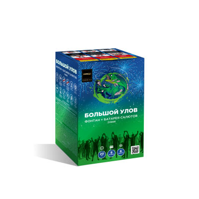 Большой улов Фонтан фейерверк купить в Рыбинске | rybinsk.salutsklad.ru
