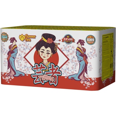 Гейша Батарея салютов купить в Рыбинске | rybinsk.salutsklad.ru