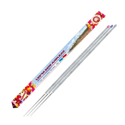 Триколор 400 мм. Бенгальские огни цветные купить в Рыбинске | rybinsk.salutsklad.ru