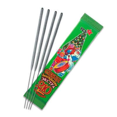 210 мм. Экстра Бенгальские огни купить в Рыбинске | rybinsk.salutsklad.ru