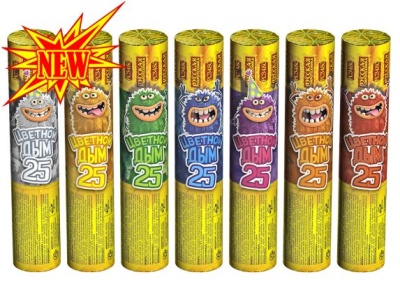 Цветной дым 25 Цветной дым купить в Рыбинске | rybinsk.salutsklad.ru