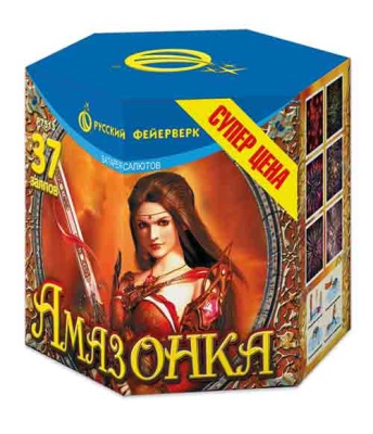 Амазонка Батарея салютов купить в Рыбинске | rybinsk.salutsklad.ru