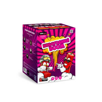 Новогодний BOOM Фейерверк купить в Рыбинске | rybinsk.salutsklad.ru